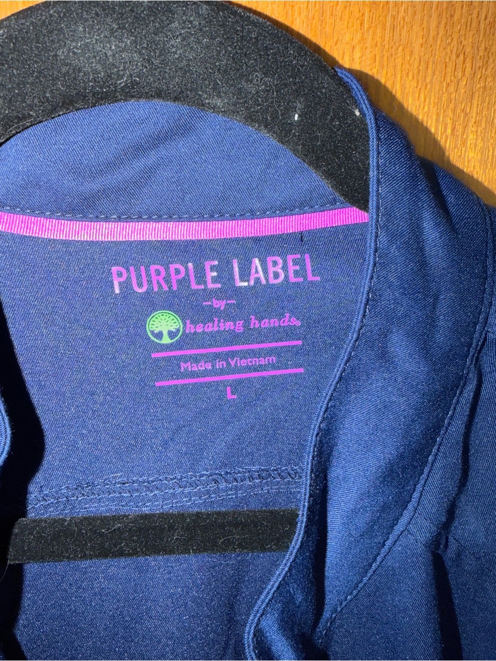 Purple Label Navy Zip-Front Jacket - Picture 3 of 3